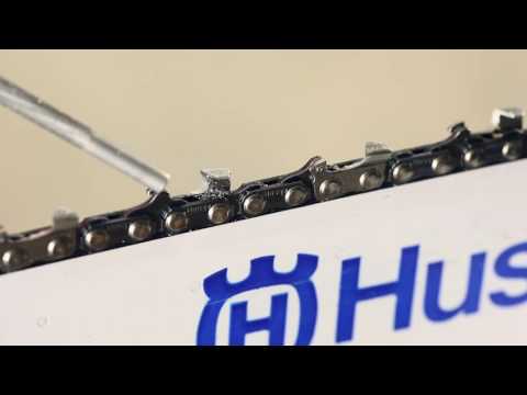 HUSQVARNA: TERÄKETJUN TEROITTAMINEN